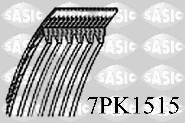 Sasic 7PK1515 - Поликлиновой ремень autosila-amz.com