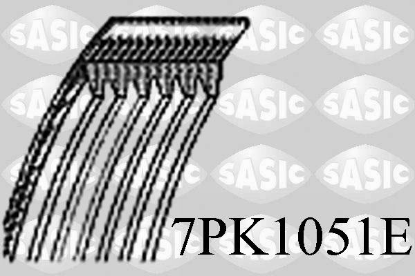 Sasic 7PK1051E - Поликлиновой ремень autosila-amz.com