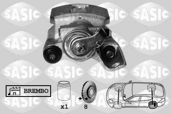 Sasic SCA4044 - Тормозной суппорт autosila-amz.com