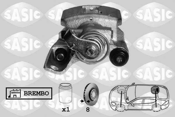 Sasic SCA4045 - Тормозной суппорт autosila-amz.com