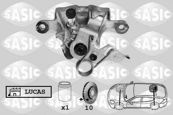 Sasic SCA6589 - Тормозной суппорт autosila-amz.com