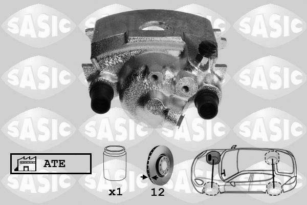 Sasic SCA6005 - Тормозной суппорт autosila-amz.com