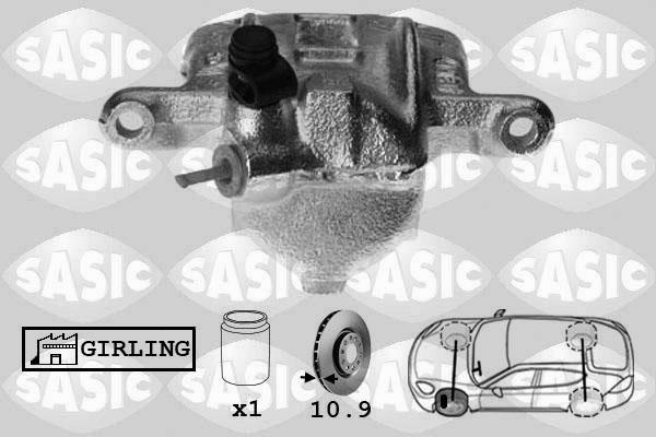 Sasic SCA6086 - Тормозной суппорт autosila-amz.com