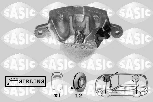 Sasic SCA6039 - Тормозной суппорт autosila-amz.com