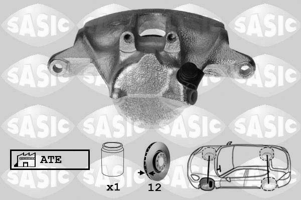 Sasic SCA6022 - Тормозной суппорт autosila-amz.com