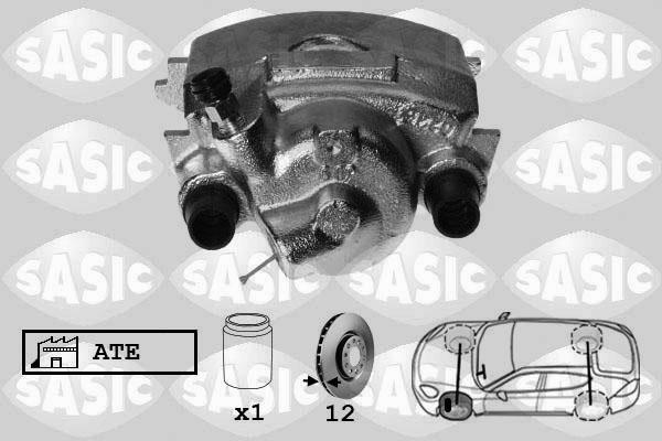 Sasic SCA6196 - Тормозной суппорт autosila-amz.com