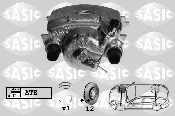 Sasic SCA6197 - Тормозной суппорт autosila-amz.com