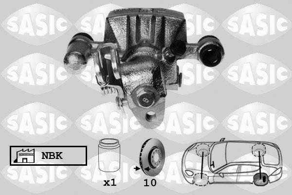 Sasic SCA6156 - Тормозной суппорт autosila-amz.com