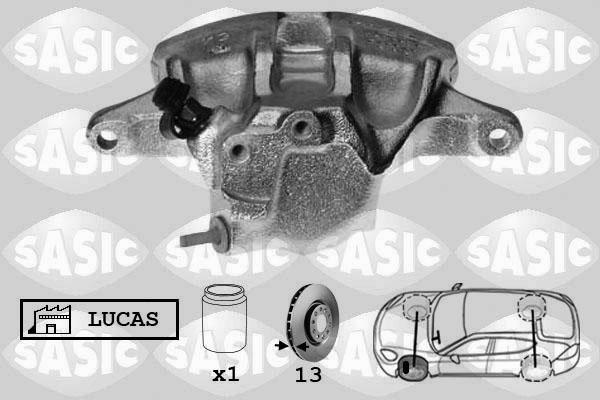 Sasic SCA6164 - Тормозной суппорт autosila-amz.com