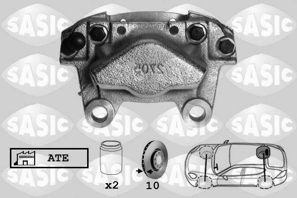 Sasic SCA6107 - Тормозной суппорт autosila-amz.com