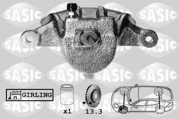 Sasic SCA6136 - Тормозной суппорт autosila-amz.com