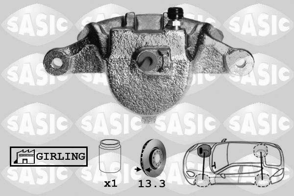 Sasic SCA6137 - Тормозной суппорт autosila-amz.com
