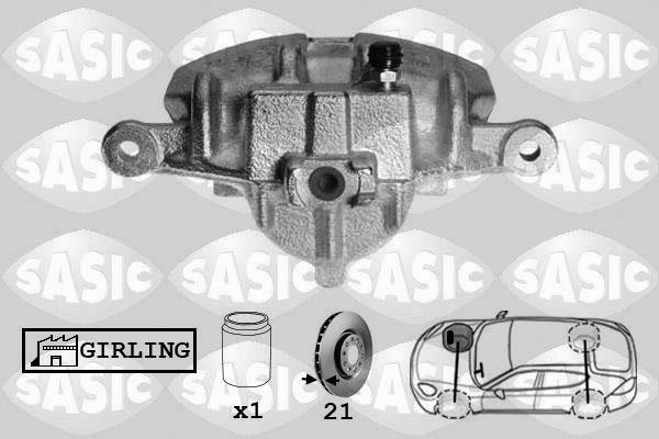 Sasic SCA6129 - Тормозной суппорт autosila-amz.com