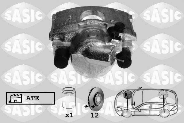 Sasic SCA6125 - Тормозной суппорт autosila-amz.com