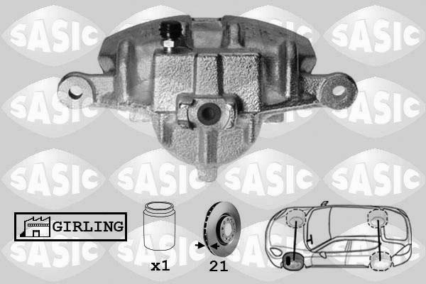 Sasic SCA6128 - Тормозной суппорт autosila-amz.com