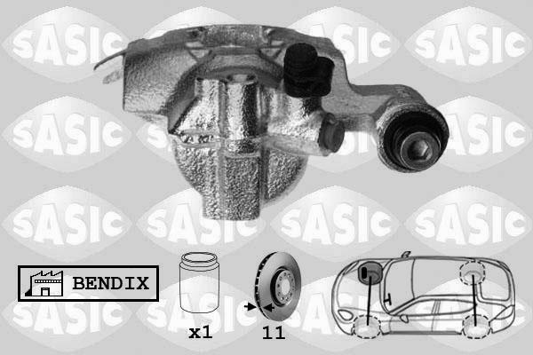 Sasic SCA6173 - Тормозной суппорт autosila-amz.com