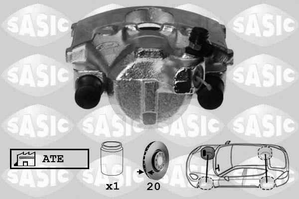 Sasic SCA6253 - Тормозной суппорт autosila-amz.com