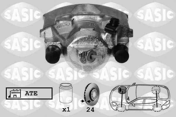 Sasic SCA6229 - Тормозной суппорт autosila-amz.com