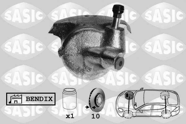 Sasic SCA6223 - Тормозной суппорт autosila-amz.com