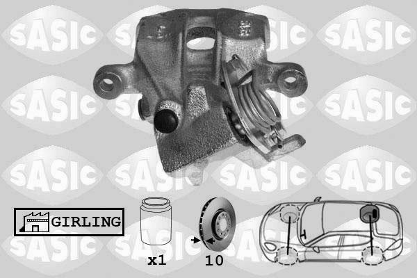 Sasic SCA0009 - Тормозной суппорт autosila-amz.com