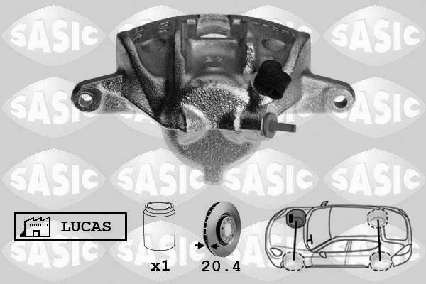 Sasic SCA0089 - Тормозной суппорт autosila-amz.com