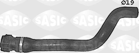 Sasic SWH4195 - Шланг радиатора autosila-amz.com