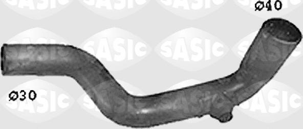 Sasic SWH4176 - Шланг радиатора autosila-amz.com
