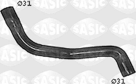 Sasic SWH4331 - Шланг радиатора autosila-amz.com