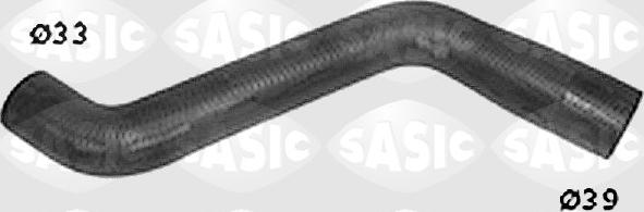 Sasic SWH6760 - Шланг радиатора autosila-amz.com