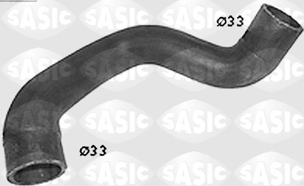 Sasic SWH6768 - Патрубок системы охлаждения OPEL Zafira autosila-amz.com