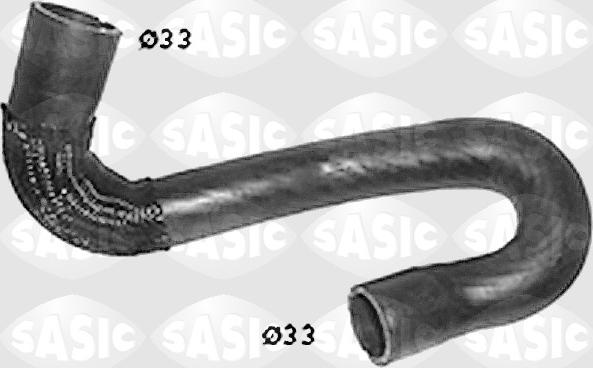 Sasic SWH6770 - Шланг радиатора autosila-amz.com