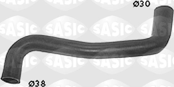 Sasic SWH0489 - Шланг радиатора autosila-amz.com