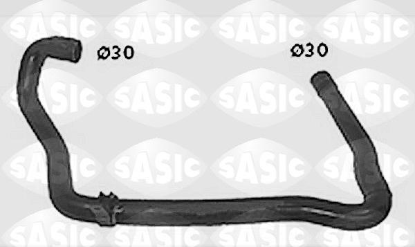 Sasic SWH0484 - Шланг радиатора autosila-amz.com