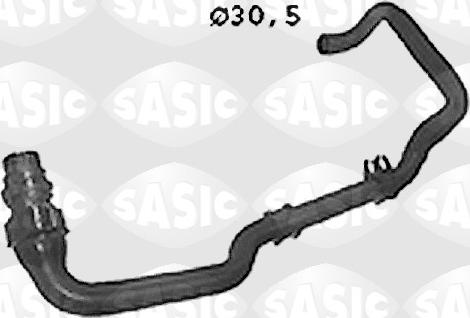 Sasic SWH0475 - Шланг радиатора autosila-amz.com