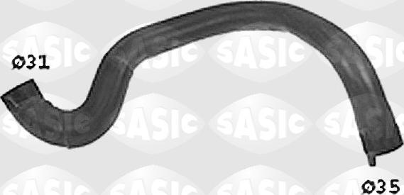 Sasic SWH0341 - Патрубок системы охлаждения autosila-amz.com