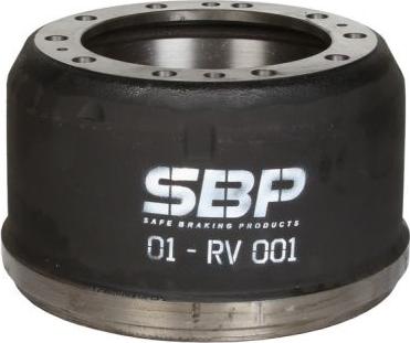 SBP 01-RV001 - Тормозной барабан autosila-amz.com