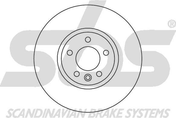 SBS 18152047142 - Тормозной диск autosila-amz.com