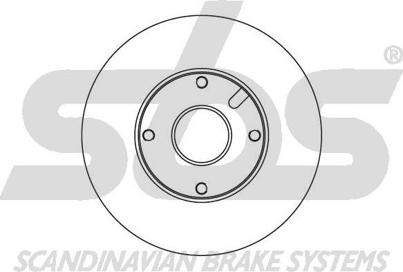 SBS 1815205102 - Тормозной диск autosila-amz.com