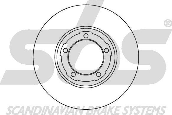 SBS 1815203014 - Тормозной диск autosila-amz.com