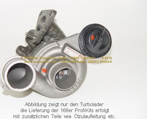 Schlütter Turbolader 166-09050 - Турбина, компрессор autosila-amz.com