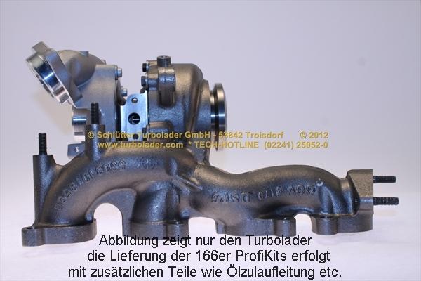 Schlütter Turbolader 166-09345 - Турбина, компрессор autosila-amz.com