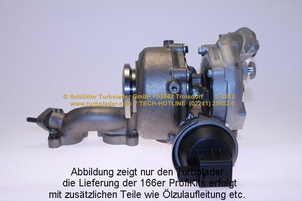 Schlütter Turbolader 166-09345 - Турбина, компрессор autosila-amz.com