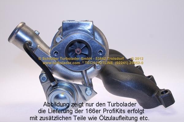 Schlütter Turbolader 166-09375 - Турбина, компрессор autosila-amz.com