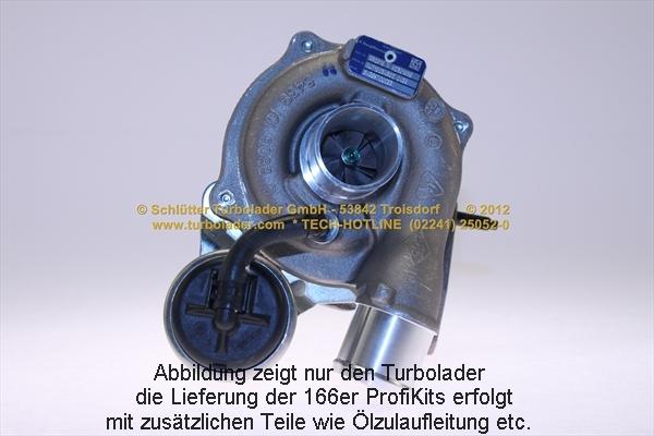 Schlütter Turbolader 166-09220 - Турбина, компрессор autosila-amz.com