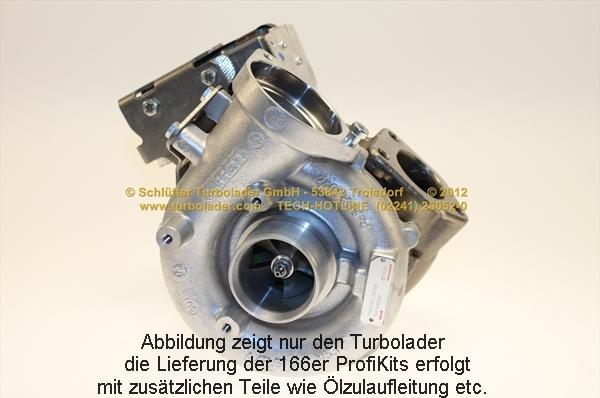 Schlütter Turbolader 166-09285eol - Турбина, компрессор autosila-amz.com