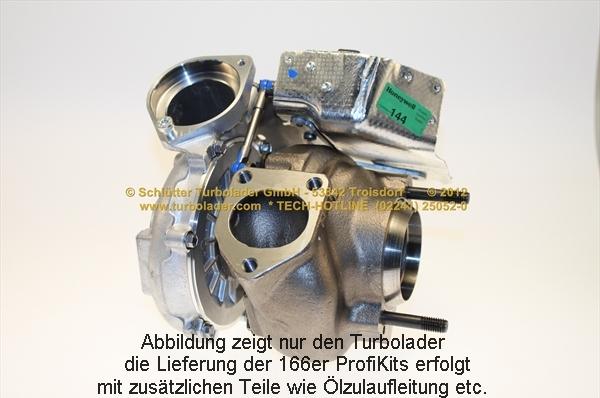 Schlütter Turbolader 166-09281 - Турбина, компрессор autosila-amz.com