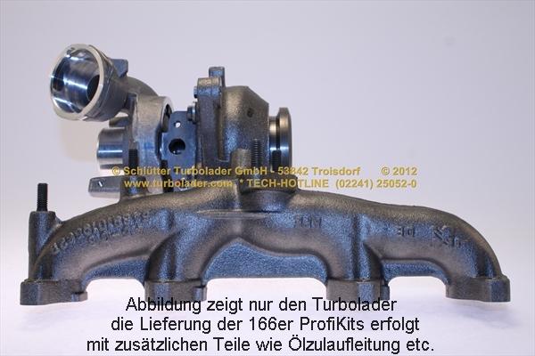 Schlütter Turbolader PRO-04011 - Турбина, компрессор autosila-amz.com