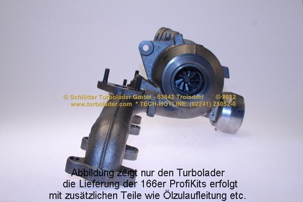Schlütter Turbolader PRO-04011 - Турбина, компрессор autosila-amz.com