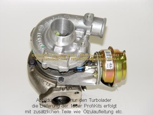 Schlütter Turbolader PRO-04025 - Турбина, компрессор autosila-amz.com