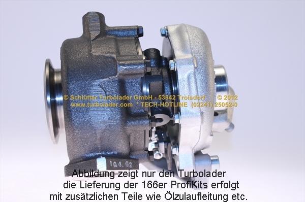 Schlütter Turbolader PRO-05185 D - Турбина, компрессор autosila-amz.com